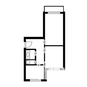 2-к квартира, вторичка, 57м2, 9/10 этаж