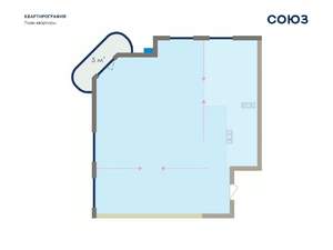 4-к квартира, вторичка, 108м2, 12/25 этаж