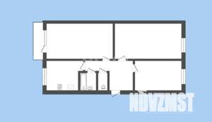 3-к квартира, вторичка, 61м2, 2/5 этаж