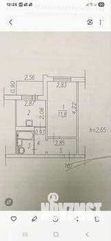1-к квартира, вторичка, 27м2, 8/9 этаж