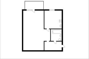 1-к квартира, вторичка, 31м2, 3/5 этаж