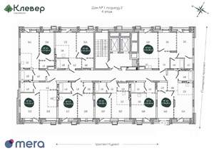 1-к квартира, вторичка, 29м2, 4/12 этаж